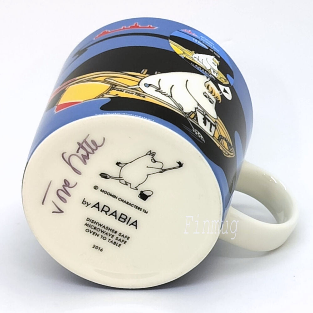 Moomin Mug: Keep Waters Clean Blue (Sweden 2016)