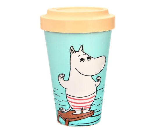 Take-away Muminmugg: Mumintrollet, Simhopp (0.45L)