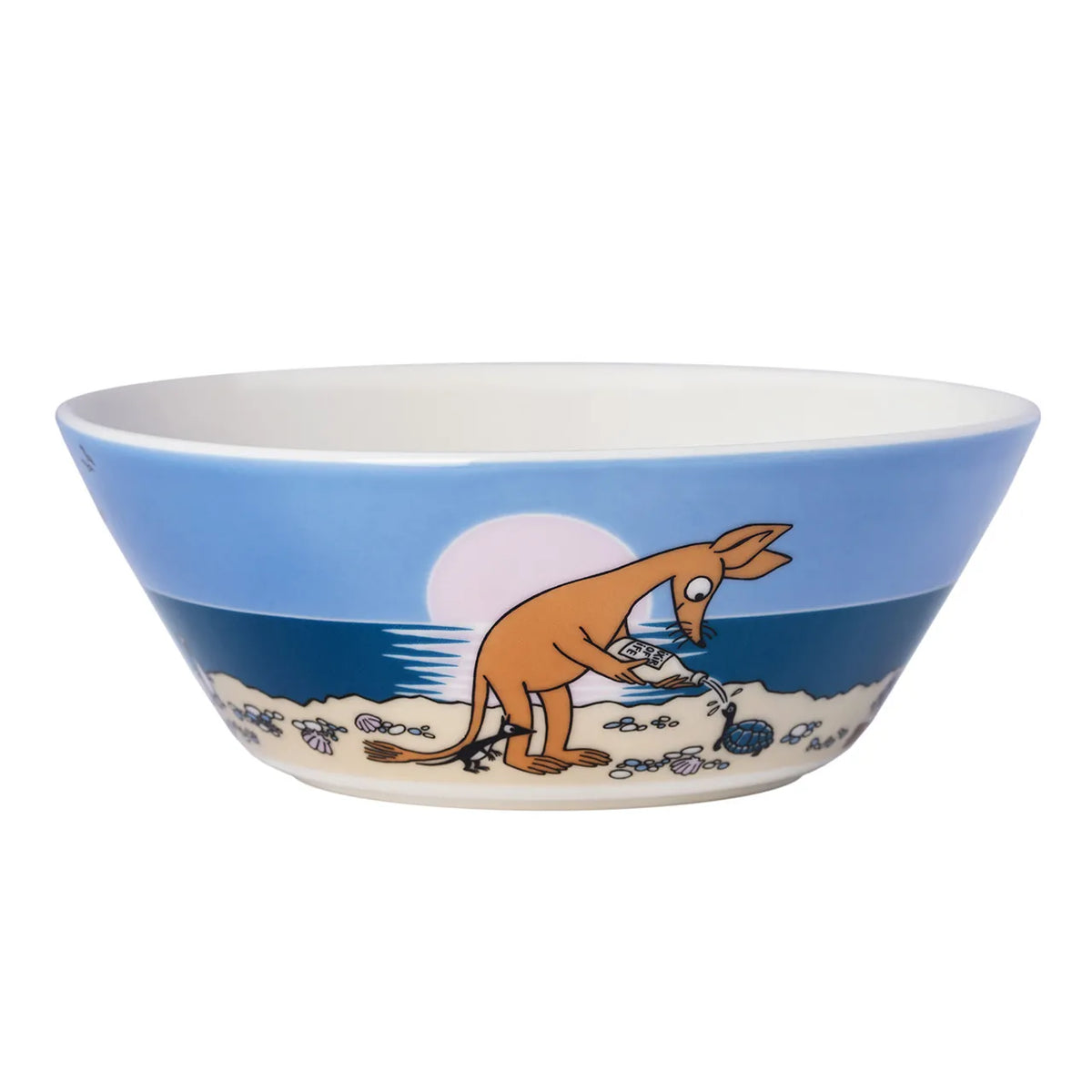 Mummiskål: Sniff på stranden, blå (2024-) 