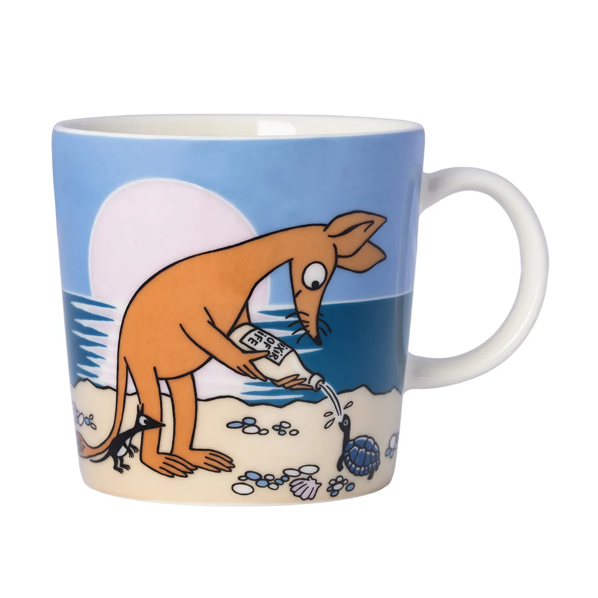 Mummikrus: Sniff på stranden, blå (2024-) 