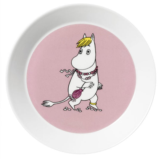 Mumintallrik: Snorkfröken, rosa (2013-)