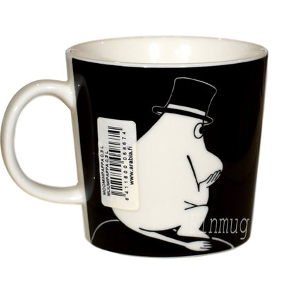 Moomin Mug: Moominpappa Thinking, Black (1999-2013)