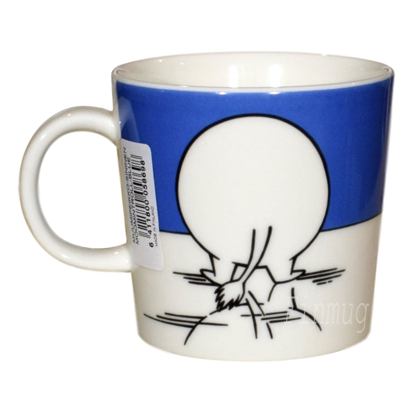 Moomin Mug: Moomintroll on Ice, Blue (1999-2012)