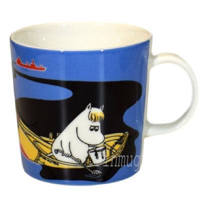 Moomin Mug: Keep Waters Clean Blue (Sweden 2016)