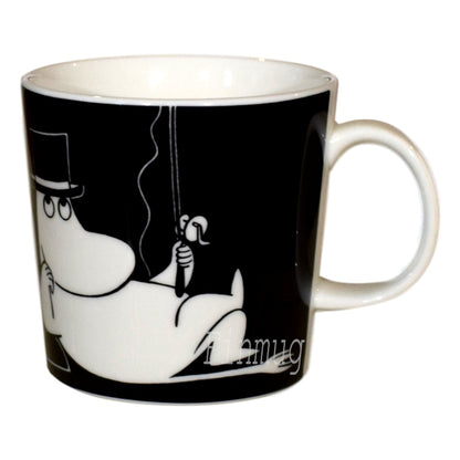 Moomin Mug: Moominpappa Thinking, Black (1999-2013)
