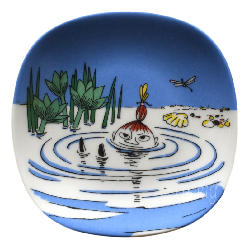 Moomin Wall Plate: Little My Swims (1991-1994)